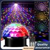 Светодиодный хрустальный волшебный шар диско-шар party lights портативный волшебный сценический party light Хэллоуин украшения бар свадьба стробоскоп
