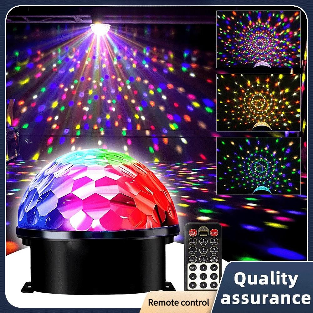 Светодиодный хрустальный волшебный шар диско-шар party lights портативный волшебный сценический party light Хэллоуин украшения бар свадьба стробоскоп