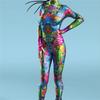 3D печать праздничная вечеринка мужчины дети радужный сексуальный обтягивающий комбинезон одежда комбинезон косплей костюм эластичные боди комбинезоны