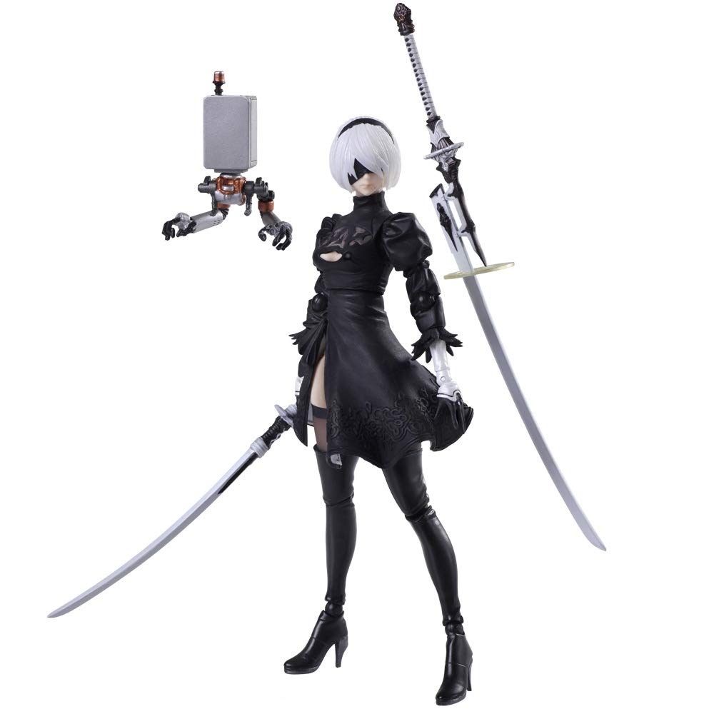 Automata Bring Arts YoRHa 2 Type B Version PVC Painted Movable Figure NieR No. 2.0