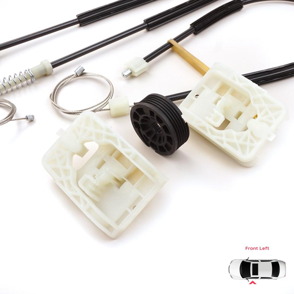EWR5458 Window Regulator Repair Set Front Left Door for Ford Focus MK3 C346 2010-2019 4/5 Door BM51A23201  