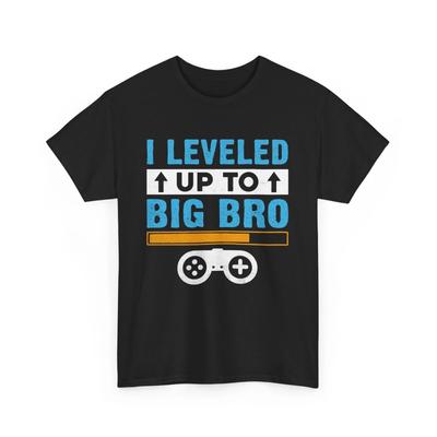 Футболка «Level Up» | Смешная футболка для геймера | Футболка с культовой графикой из видеоигры