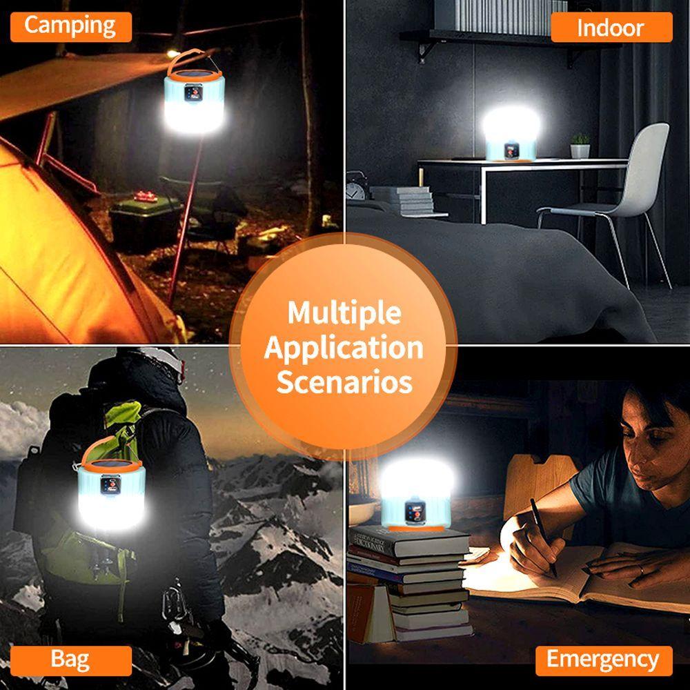 Emergency Lights Travel Lighting Hiking LED Camping Light Tent Lamp Solar Light Portable Lanterns