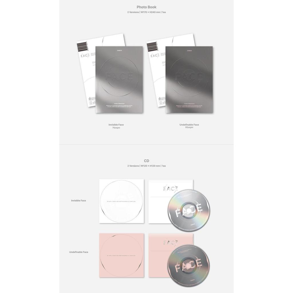 BTS Первый альбом Чимина — «Face» (Фотокнига Вер.)
