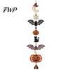 DIY Crochet Kit Garden Cascade Kit, Butterfly/Halloween/Flower/Bee/Bird/Dog Theme, Spring Hanging Ornament Handmade Wall Pendant for Crafts
