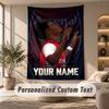 Tapestry Custom Name Text, Wall Hanging Tapestry Home Room DecorBukayo Saka