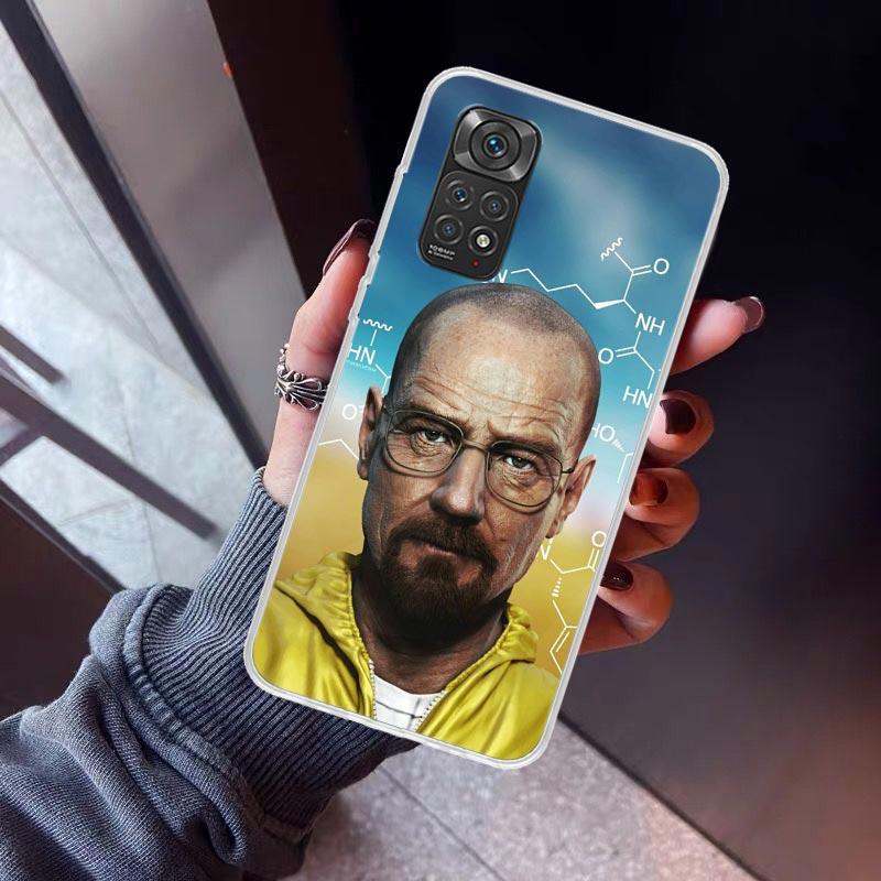 Чехол для телефона Breaking Bad WalterWhite для Xiaomi Redmi Note 15 14 14S 13 12S 12 Pro Plus 11S 11 10S 10 4G Cover 11E 11T 5G Печать F