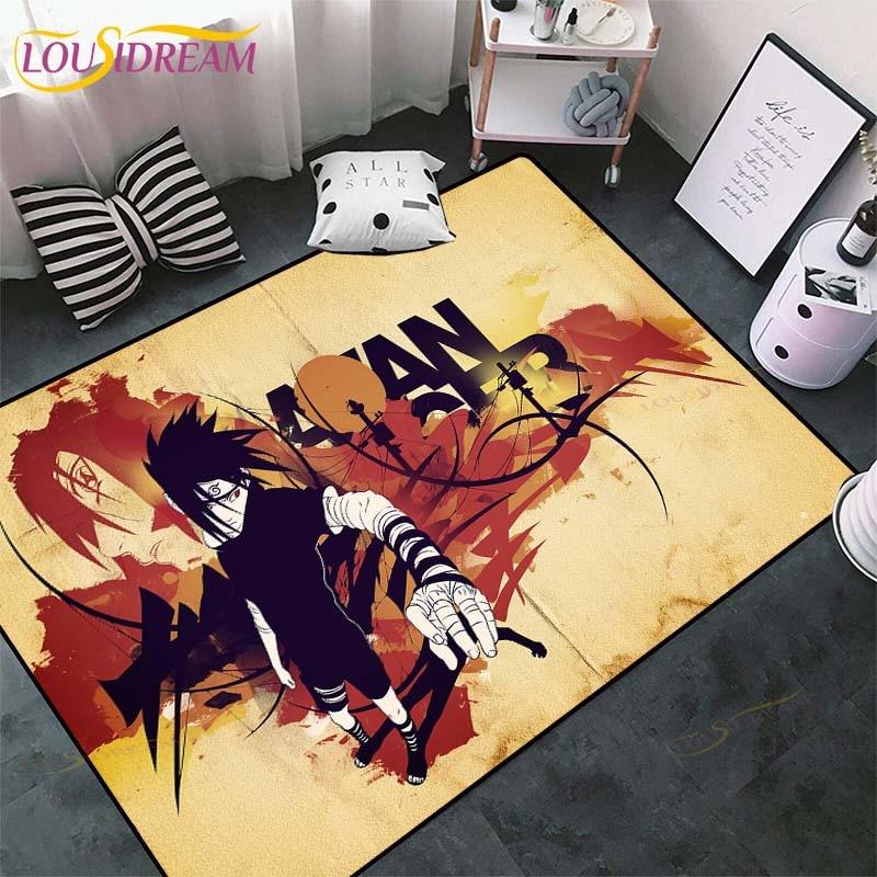 Аниме Наруто узор ковры гостиная противоскользящий коврик детские коврики для спальни коврик для йоги большой ковер декор