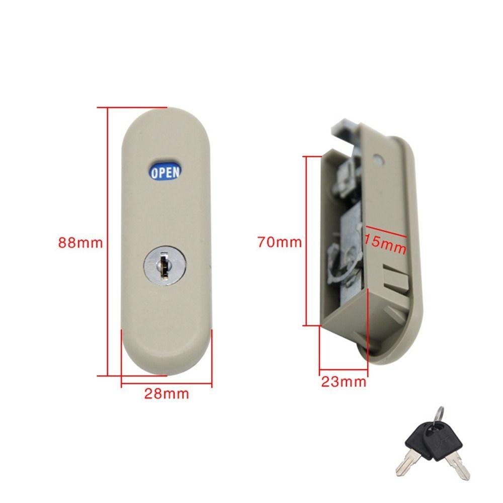 Anti-theft Sliding  Door Lock Zinc Alloy Drawer Lock New File Cabinet Lock  Drawer