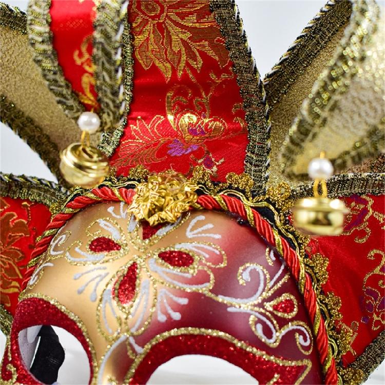 Маскарадная маска для мужчин женщин венецианская маска шута Хэллоуин костюм для косплей-вечеринки маска для косплея для настенных украшений