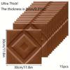 Ultra Thick 0.315in 15/20pcs 3D Wall Tiles Waterproof Moisture-Proof Ceiling Stickers Strong Adhesive Easy To Peel Off