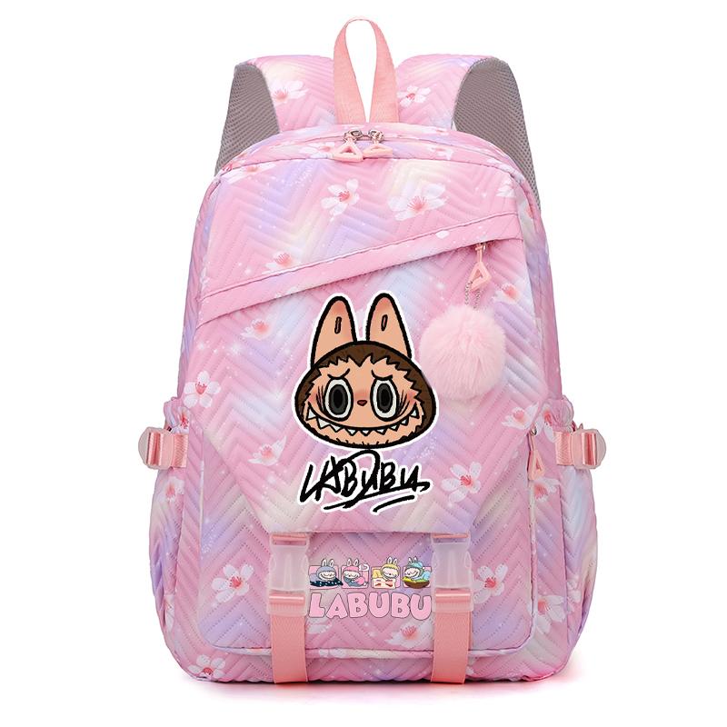 Cartoon Printed Backpack Student Kid Boy Girl Bookbag Teenger Large Capacity Waterproof Schoolbag Travel Bag Gift Mochila