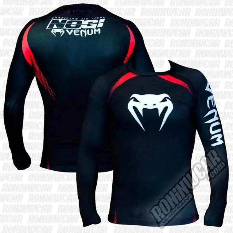 Мужская 3D компрессионная футболка UFC Джиу-джитсу BJJ защита от натирания фитнес эластичный топ футболка спортзал быстросохнущая спортзал футболка с длинным рукавом