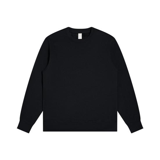 Women's Fleece Lined Sweatshirt Loose Fit Crewneck Pullover Top Long Sleeve Casual Fall Warm Clothes