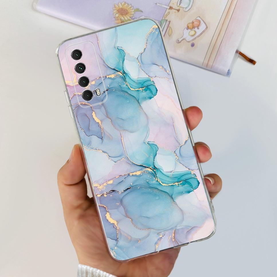 Для Huawei P smart 2021 Чехол Новый Дизайн Модный Принт Мягкий Силикон ТПУ Чехол Для Huawei P Smart 2021 PPA-LX1 Чехол для Телефона Fundas