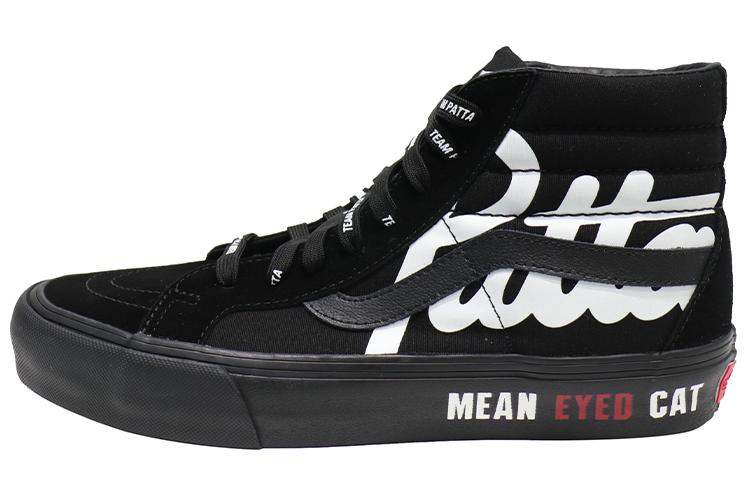 Sk8 Patta x Sk8 Vault Vans-Hi Reissue Vlt Lx 'Злобный Кот - Черный' VN0A4BVH5X0