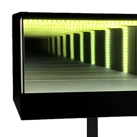 Бесконечность Держатель для ключей от гаража Светодиодная подставка для ключей от машины с 3D-иллюзией туннеля Ключ