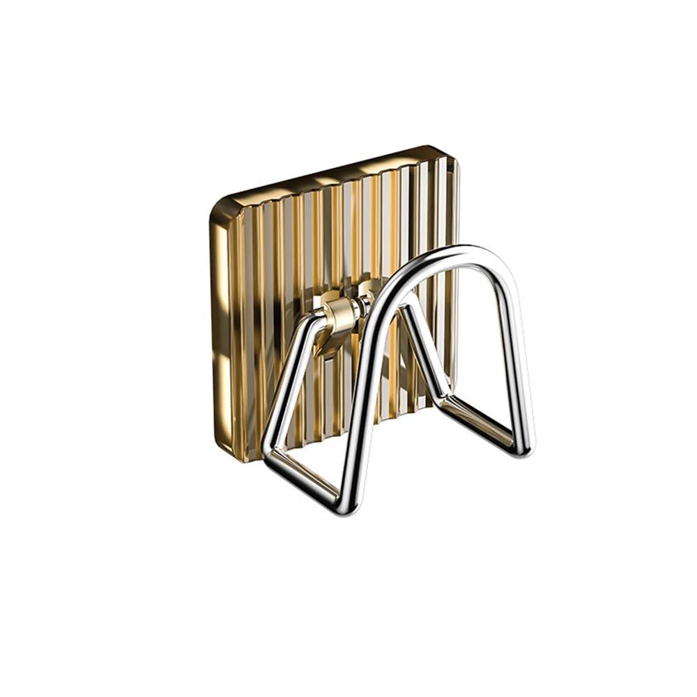 Стойка для хранения слива кухонной раковины, самоклеящиеся держатели для губок из нержавеющей стали, многофункциональный кухонный органайзер, настенный крючок