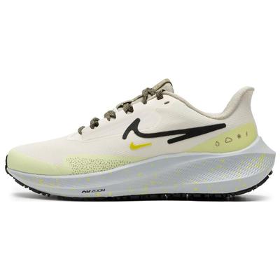 Air Zoom Pegasus 39 Shield Pale Ivory Luminous Green Женские кроссовки Кремовые нейтрально-оливковые черные DO7626-100