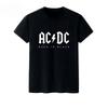 2025 Новая рок-футболка Мужская ACDC AC Группа Highway Rock Металл Панк Мужская одежда С принтом Мужская и женская футболка с коротким рукавом