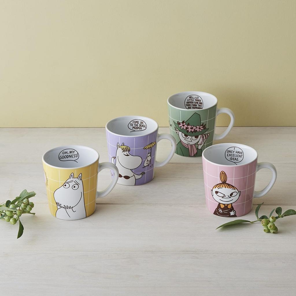 Moomin Arabia Кружка Moomin POP Малышка Мю 280 мл [Официальный импорт] Пара, и Муми-тролль, Прибл.