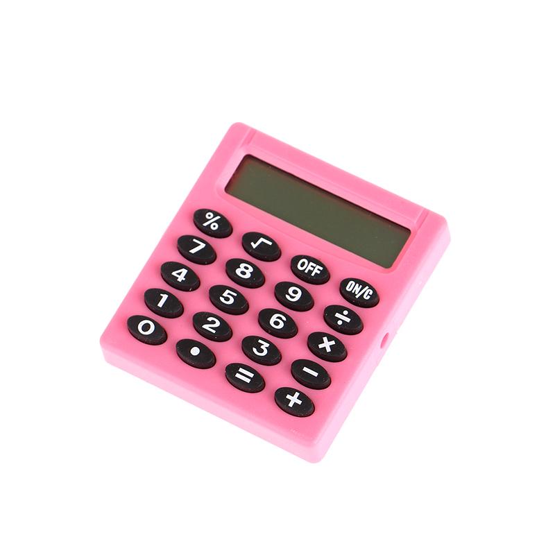 Personalized Mini Candy Color School Office Electronics Creative Calculator Pocket Boutique Stationery Small Square Calculator