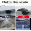 Защита от дождя для камеры заднего вида автомобиля, сверхпрочная, водонепроницаемая, ветрозащитная крышка из АБС-пластика с широким основанием, совместимая с внедорожником, седаном, грузовиком