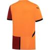 Puma Галатасарай 24/25 Домашняя Модная Удобная Толстовка С Коротким Рукавом Футбольная Рубашка Мужские Топы Оранжевый 779650-01