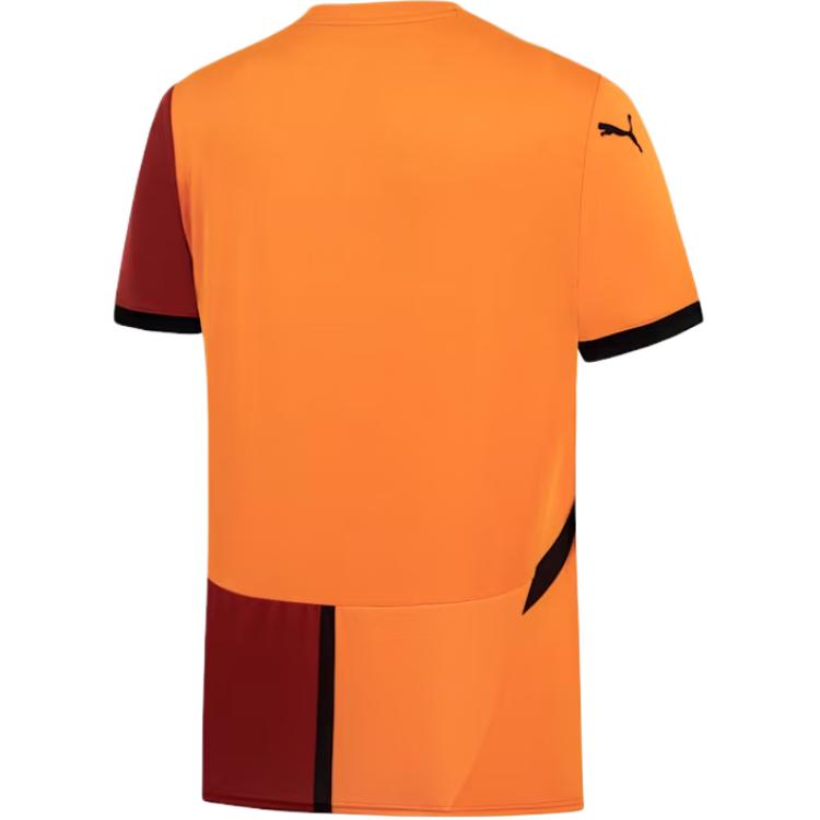 Puma Галатасарай 24/25 Домашняя Модная Удобная Толстовка С Коротким Рукавом Футбольная Рубашка Мужские Топы Оранжевый 779650-01