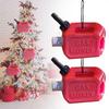 Christmas Gas Money Oil Can Ornament Funny Money Holder Xmas Tree Pendant Gifts