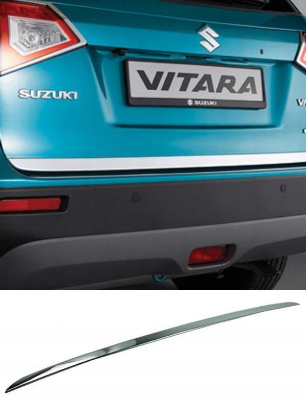 Suzuki Vitara 2014+ Chrome Tailgate Trim