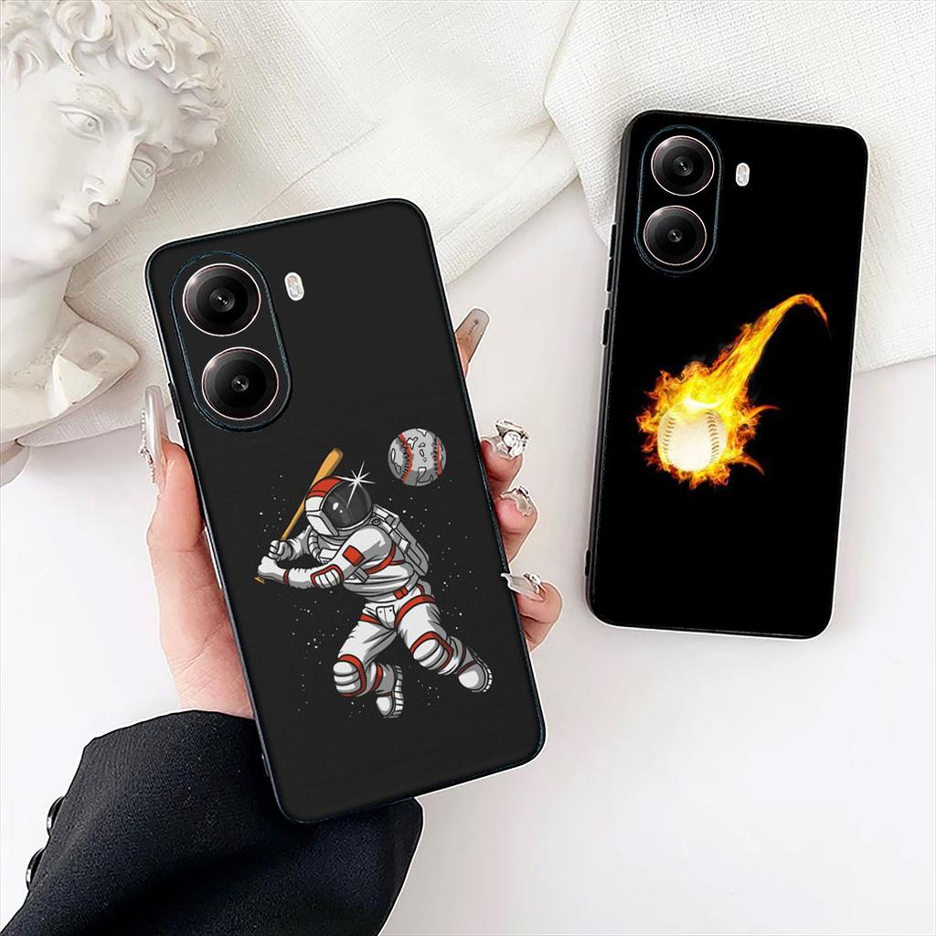 Baseball Game Fan Phone Case for Apple iPhone 16 17 Air 14 15 Pro Max Plus 16+ 16E 14+ ProMax Protective Cover