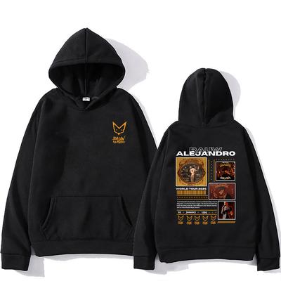 Худи Rauw Alejandro Coca Nuestra 2025 Tour Мужские/женские Худи Харадзюку Эстетика Зимняя одежда Лонгслив Свитшот Винтаж