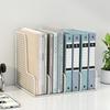 Large Metal Desk Organizer: File Rack & Bookshelf for Office Supplies
