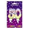 Двусторонняя свеча на 50-летие (Пакет из 6)