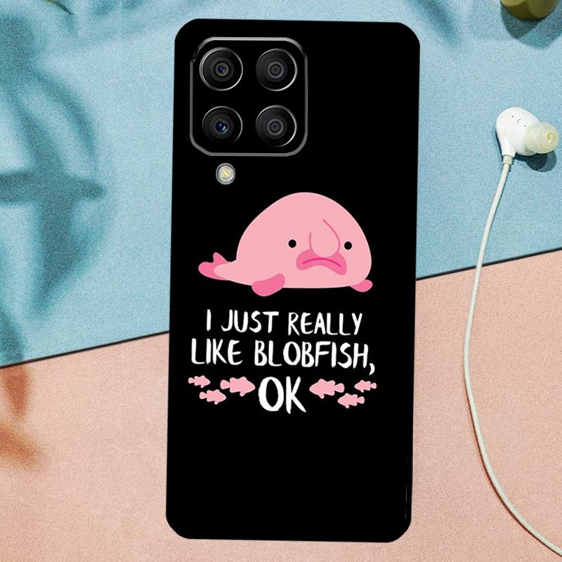 Милый Рыба-капля Для Samsung Galaxy M21 M31 M11 M13 M33 M53 M16 M06 M12 M14 M15 M35 M55 M34 M54 M32 M52 Чехол