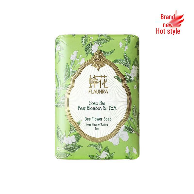 Bee & Flower Pear & Spring Tea Scented Soap Bars
