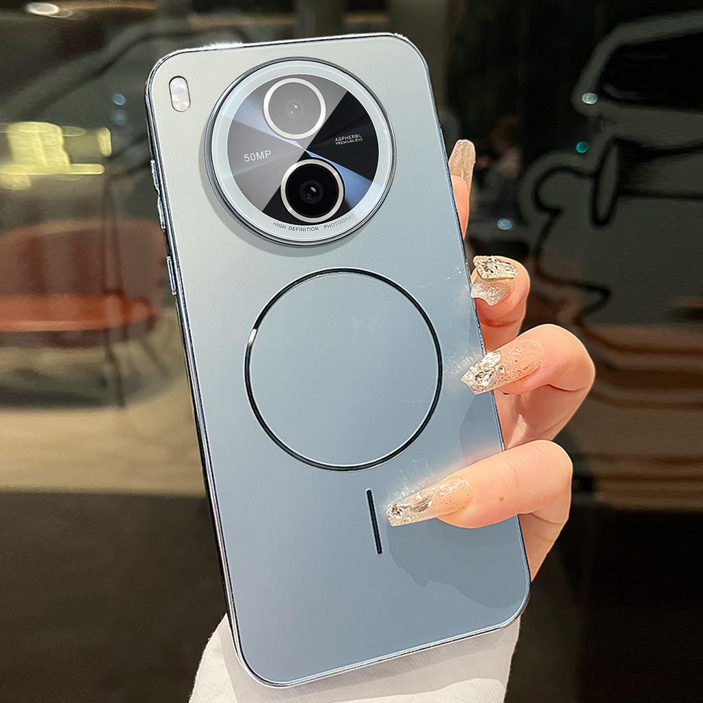 Магнитная зарядка подходит для чехла мобильного телефона vivoy600pro y600pro. Новый 600pro не собирает отпечатки пальцев и имеет собственное зеркало.