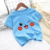Pokémon Pikachu childrens shortsleeved cartoon print game new style Tshirt for boys and girls casual top sport shirt