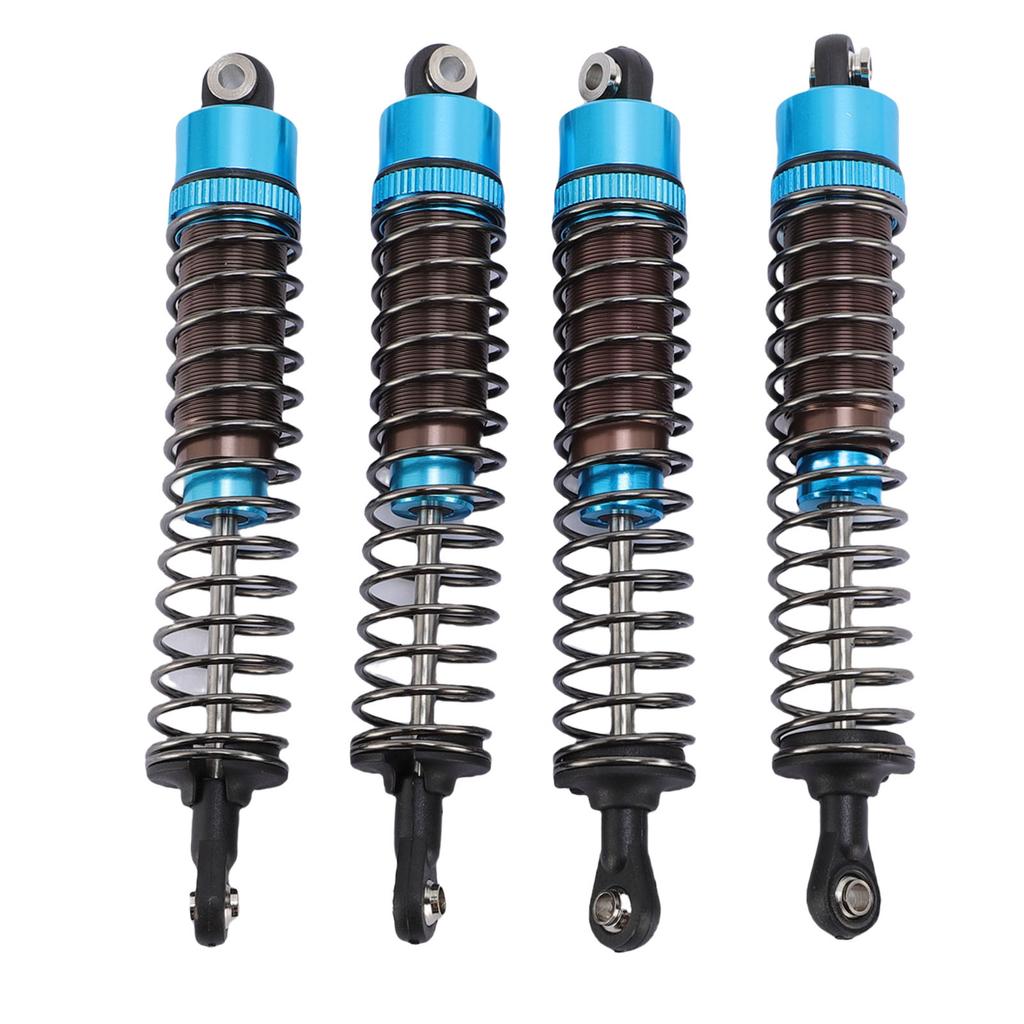 4Pcs RC Shock Absorber Set Damper with Screws 1 10 Remote Control Car Parts Aluminum Alloy 100mm Red