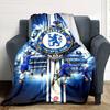 Chelsea Fc Football Player Blanket Ultra-Soft Great for Bedding Livingroom Chair Four Seasons Universal Playful Design