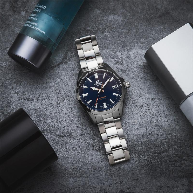 Casio Мужские часы EDIFICE Синие EFB-107D-2AVUPR