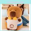 Chef Plush Capybara Toy Cartoon Animal Stuffed Doll Room Decoration Kids Gift