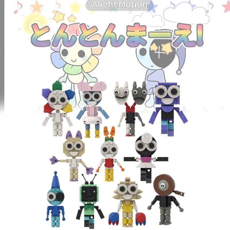 Мир Строительства Денди Блочная Игрушка Мультфильм Анимация Дети Сборка Куклы