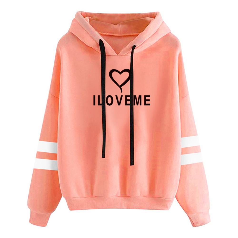 2025 пуловер с принтом свитер осень и зима женский топ худи