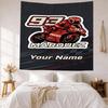 Marc Mrquez Custom Your Name Wall Decor Tapestry Art For Pet Memorial Birthdaywedding Party Backdrop Family Gift