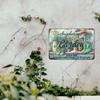 Vintage Metal Sign Angela's Garden Wall Art Home Decor Farmhouse Tin Sign