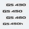 Для Lexus GS200t GS250 GS300 GS350 GS430 GS460 GS450h HYBRID задний багажник с логотипом глянцевый черный ABS эмблема модернизация с надписью
