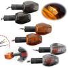 1 Pair Motorcycle Turn Signal Lights Indicator Turn Signal Indicator Lamp Fit for Honda VTR1000F Superhawk 1000 1997-2005 (Smoke)