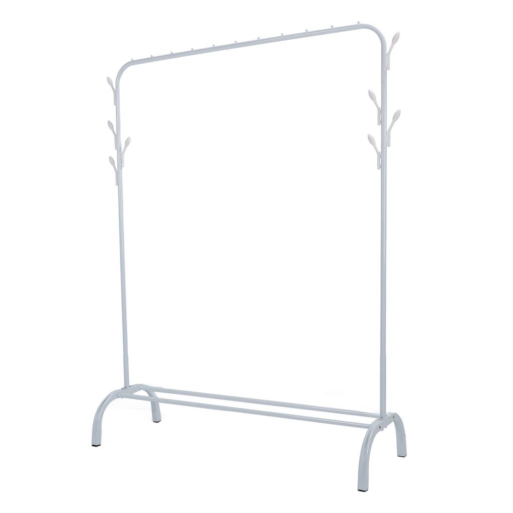 Напольная вешалка для одежды с боковыми крючками, многофункциональная, с высокой грузоподъемностью, для сухой одежды